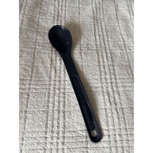 Rubbermaid Black Serving Basting Solid Spoon Nylon Plastic 1973 Vintage USA